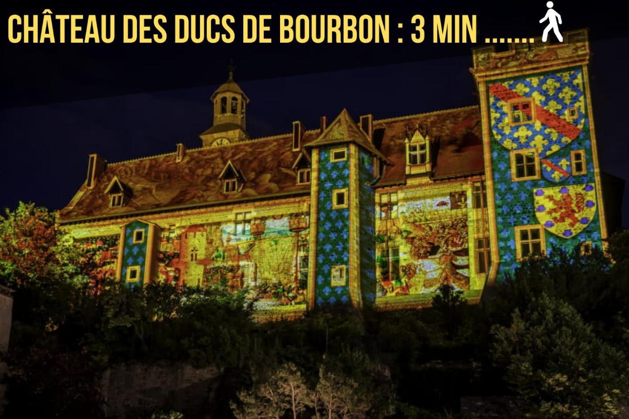 Centre-Ville - Gare - Jardin Wilson - Chateau Bourbon 蒙吕松 外观 照片