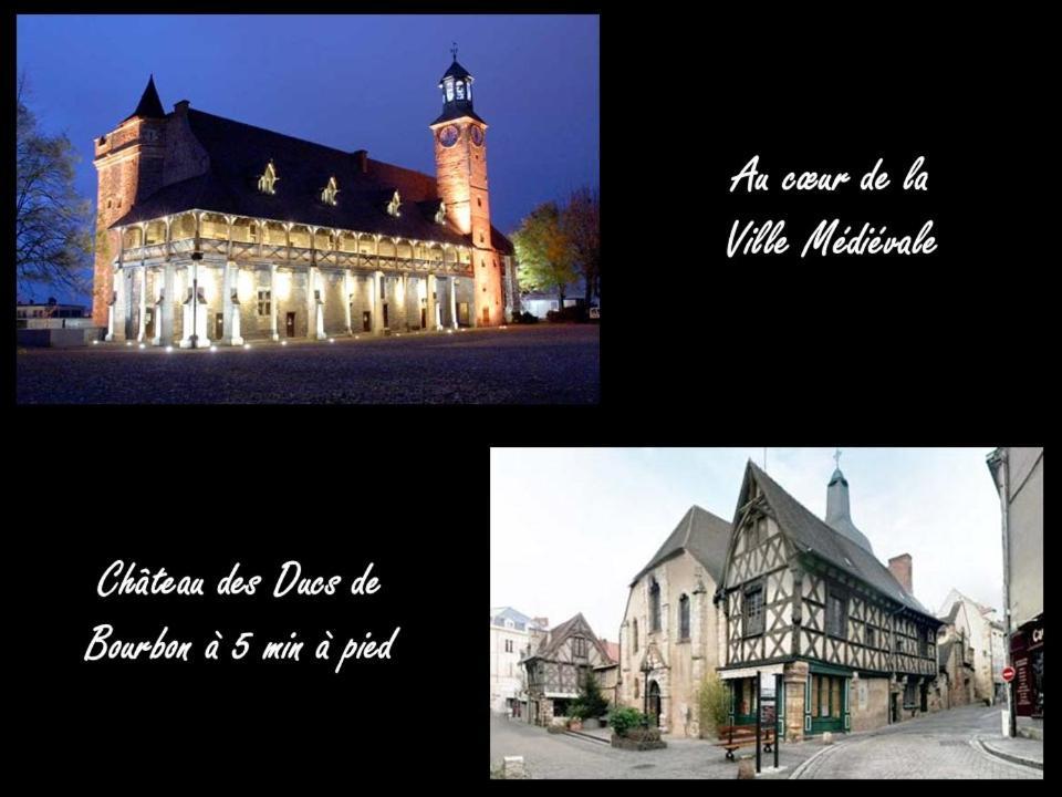 Centre-Ville - Gare - Jardin Wilson - Chateau Bourbon 蒙吕松 外观 照片